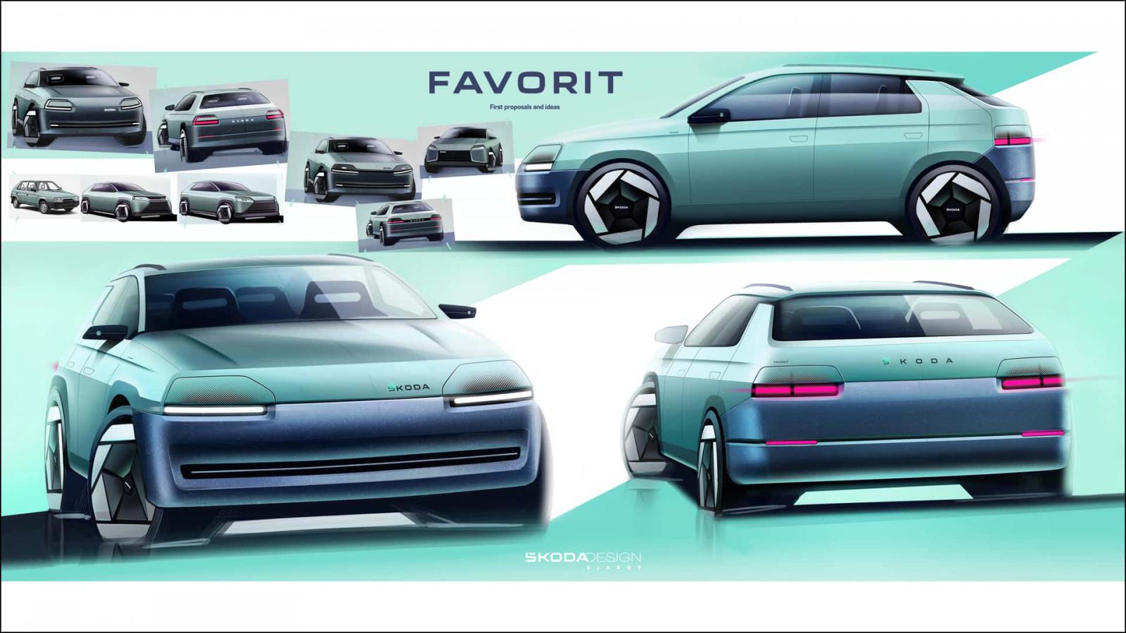 Skoda Favorit: Ηλεκτρική επιστροφή για το τσέχικο hatchback 